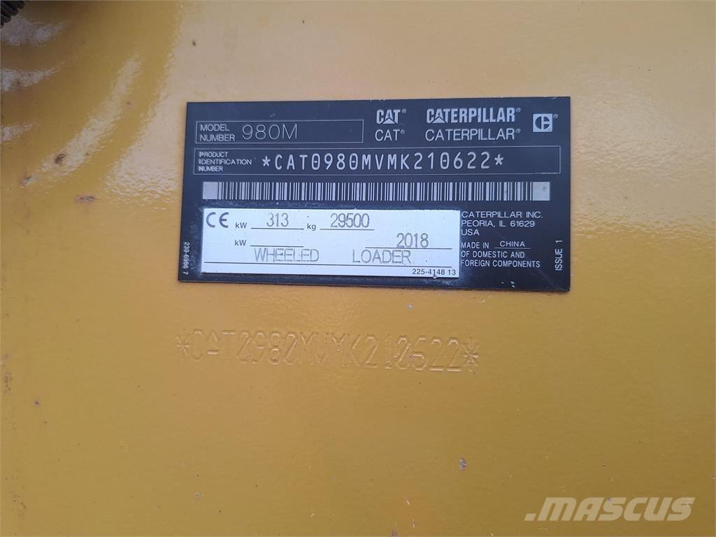 CAT 980M  휠로우더
