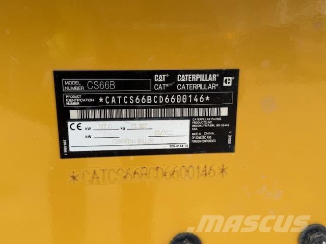 CAT CS66B 싱글 드럼 롤러