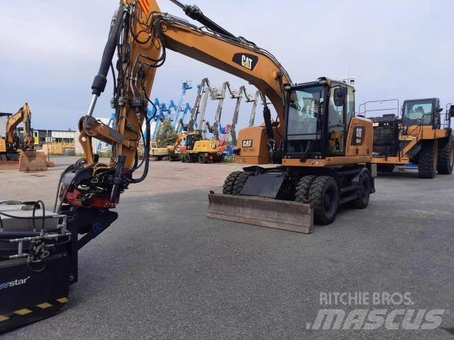 CAT M314F  휠 굴삭기