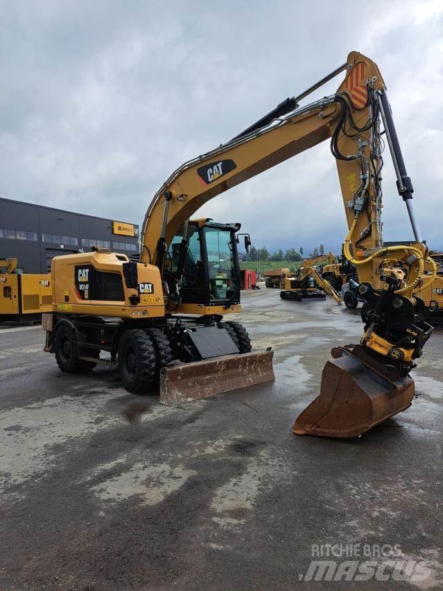 CAT M314F  휠 굴삭기
