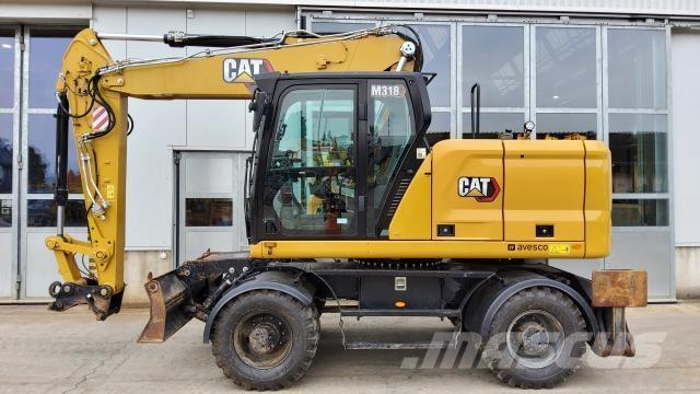 CAT M318-07E  휠 굴삭기