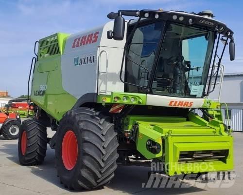 CLAAS Lexion 660 콤바인 수확기