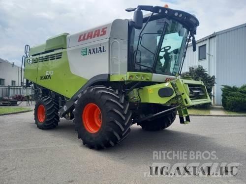 CLAAS Lexion 670 콤바인 수확기