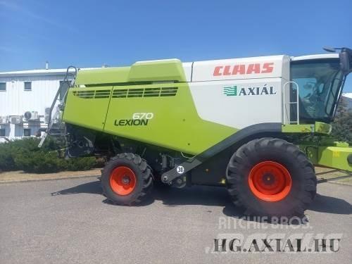 CLAAS Lexion 670 콤바인 수확기