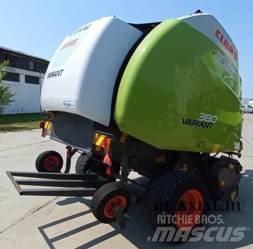 CLAAS VARIANT 380 원형 곤포기