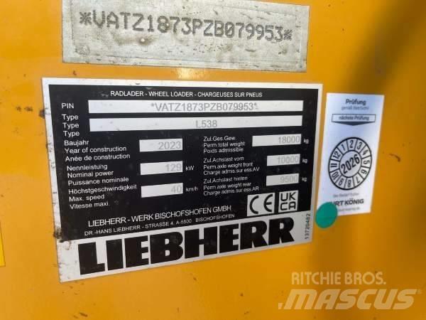 Liebherr L 538 V  휠로우더