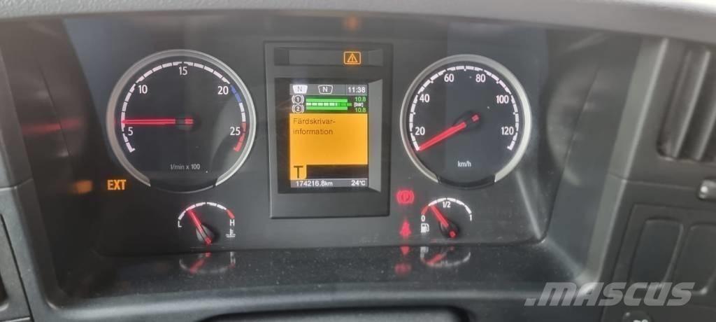 Scania P340 Gas 폐기물 수거 트럭