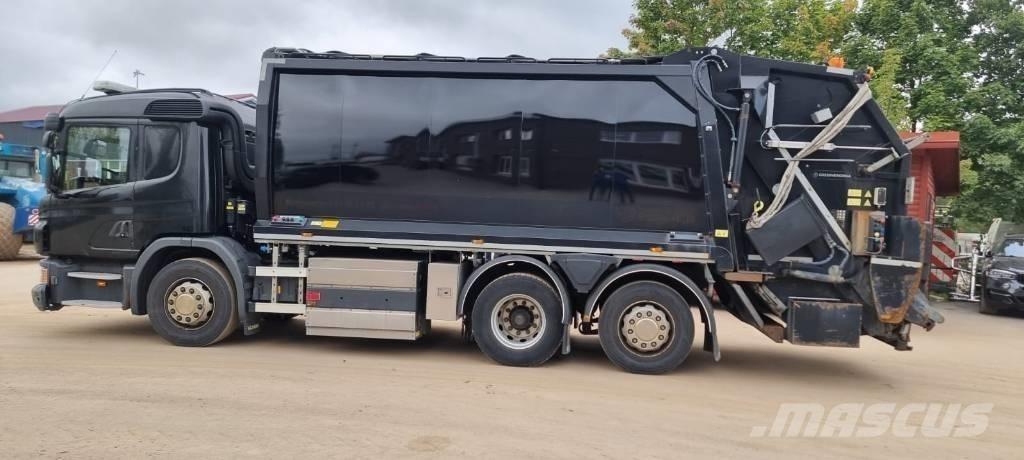 Scania P340 Gas 폐기물 수거 트럭