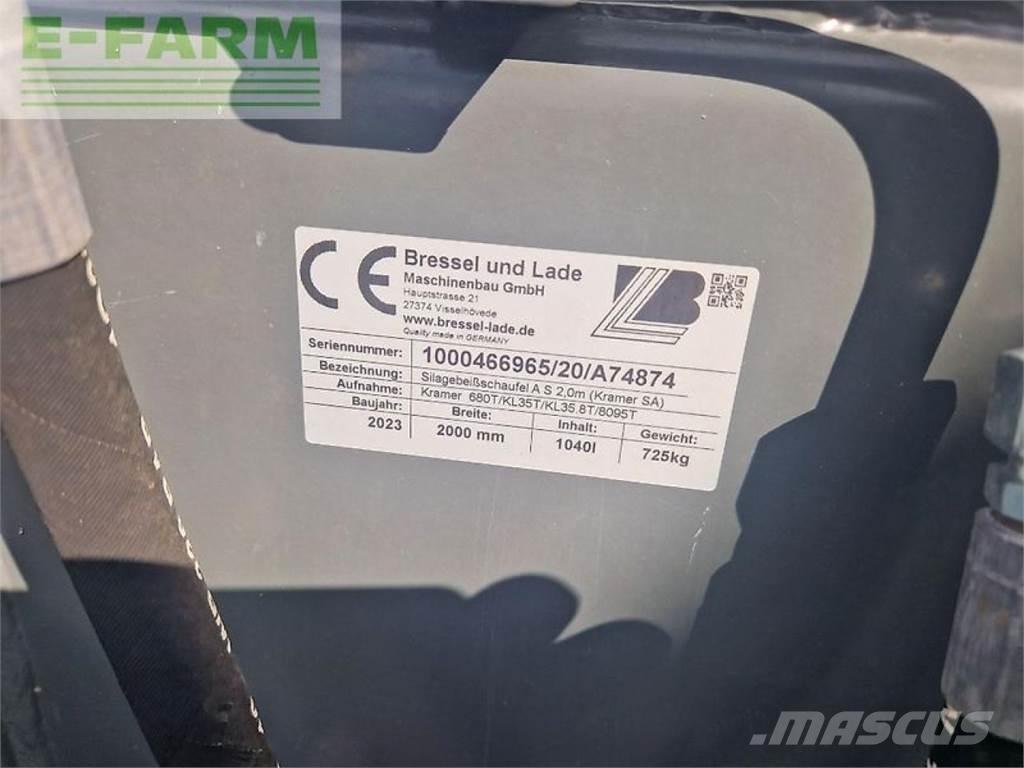 Kramer kl30.8t 농업용 텔레 핸들러