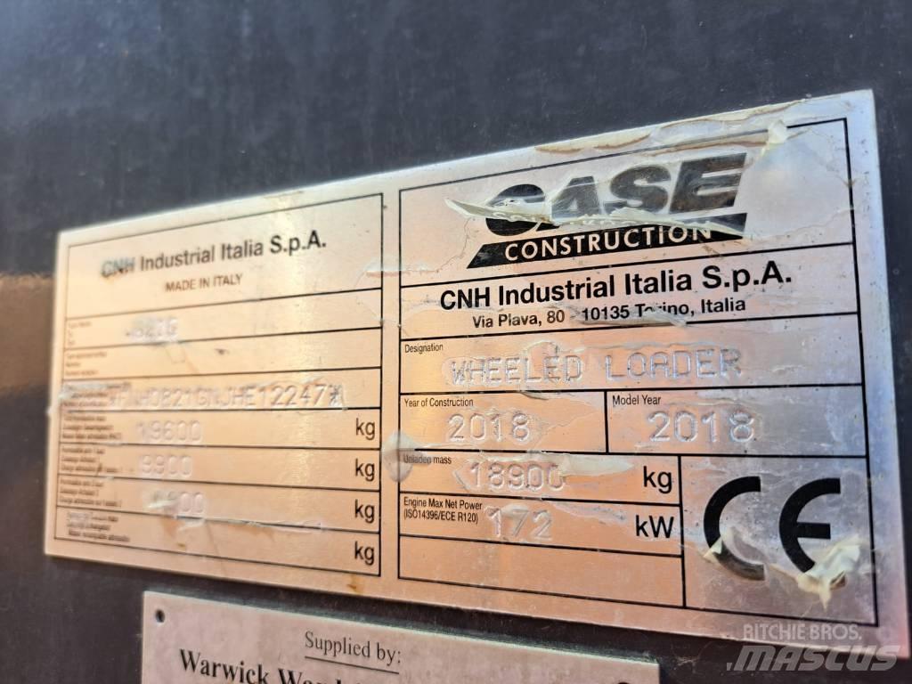 CASE 821 GXR  휠로우더