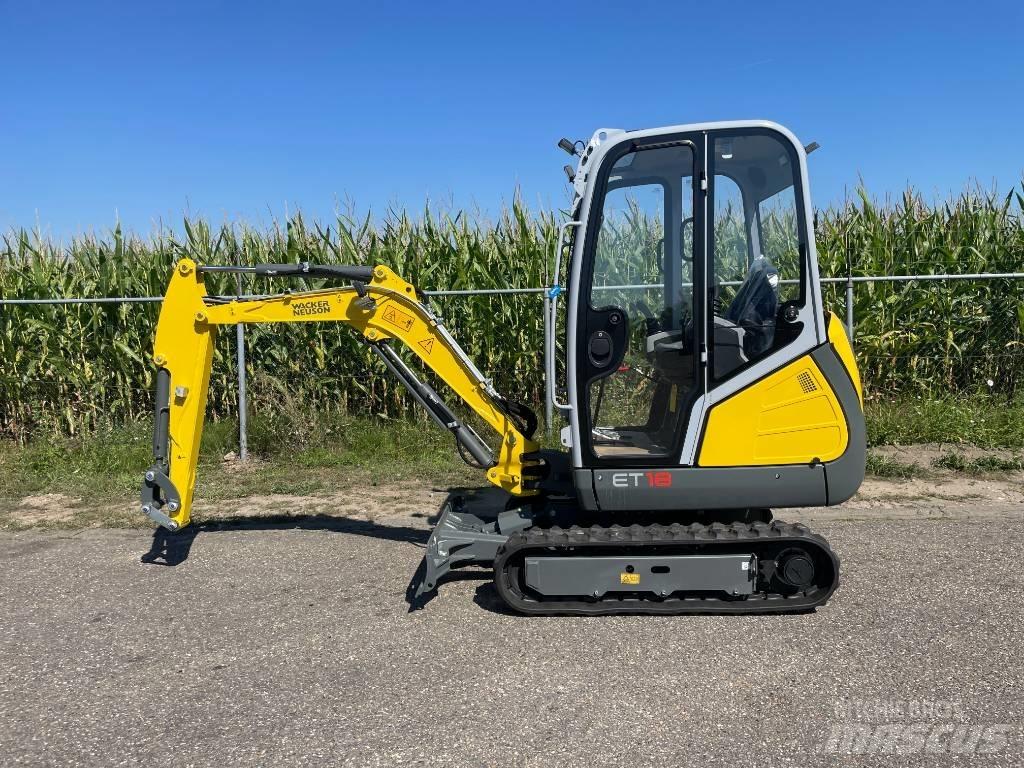 Wacker Neuson ET18 소형 굴삭기 7톤 미만
