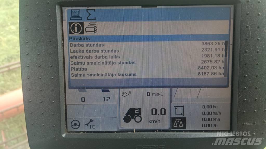CLAAS Lexion 750 콤바인 수확기