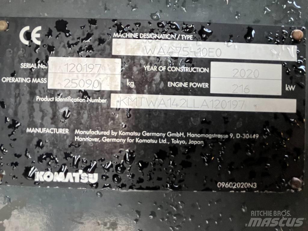 Komatsu WA 475-10 미니 로더