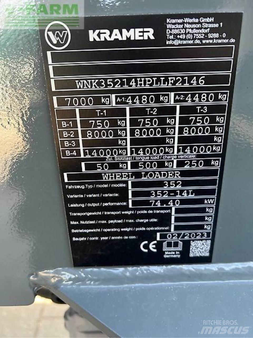 Kramer kl43.8l 소형 굴삭기 7톤 미만