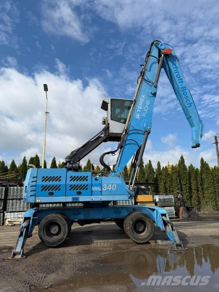 Terex Fuchs MHL 340 폐기물/산업 처리기