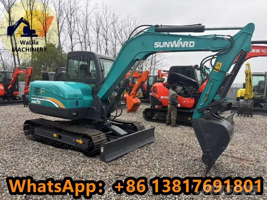 Sunward SWE 70 E 소형 굴삭기 7톤 미만