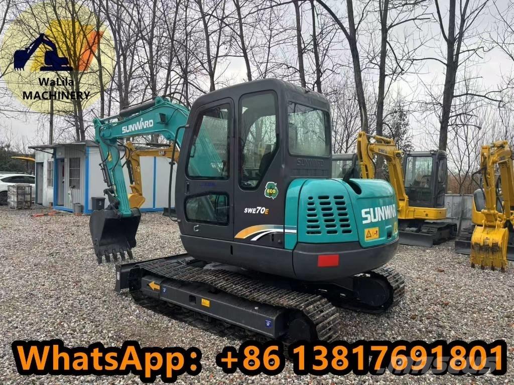 Sunward SWE 70 E 소형 굴삭기 7톤 미만