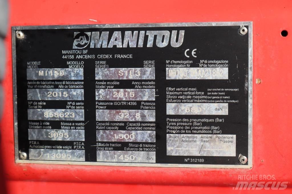 Manitou MI15D 디젤 지게차