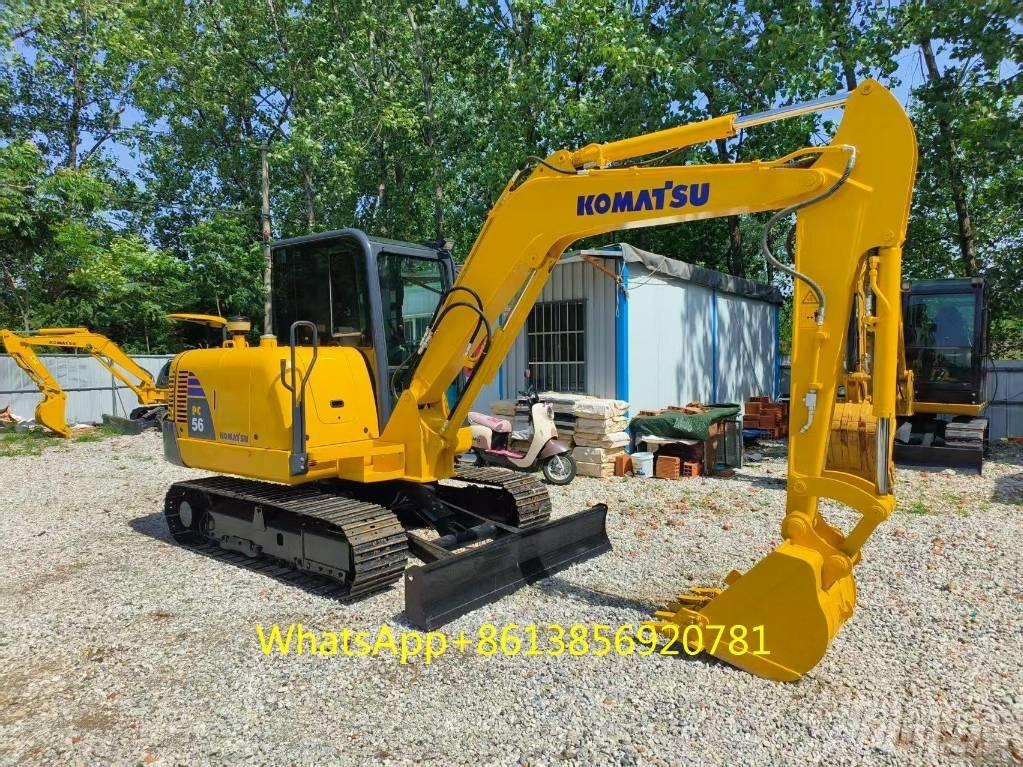 Komatsu PC 56 소형 굴삭기 7톤 미만