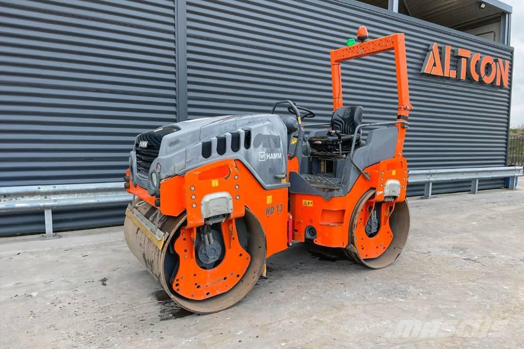 Hamm HD 13 VV 트윈 드럼 롤러