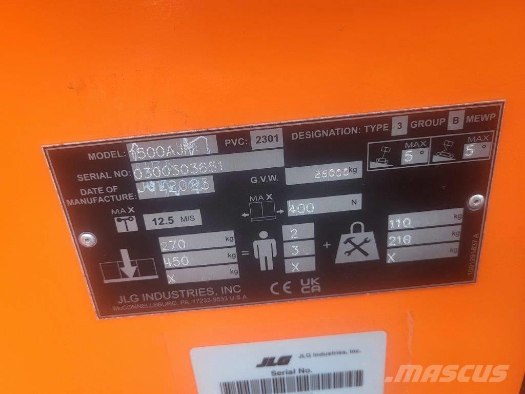 JLG 1500AJP 관절형 전동이동 리프트