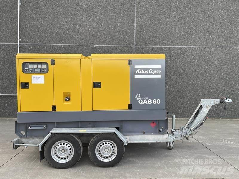 Atlas Copco QAS 60 디젤 발전기