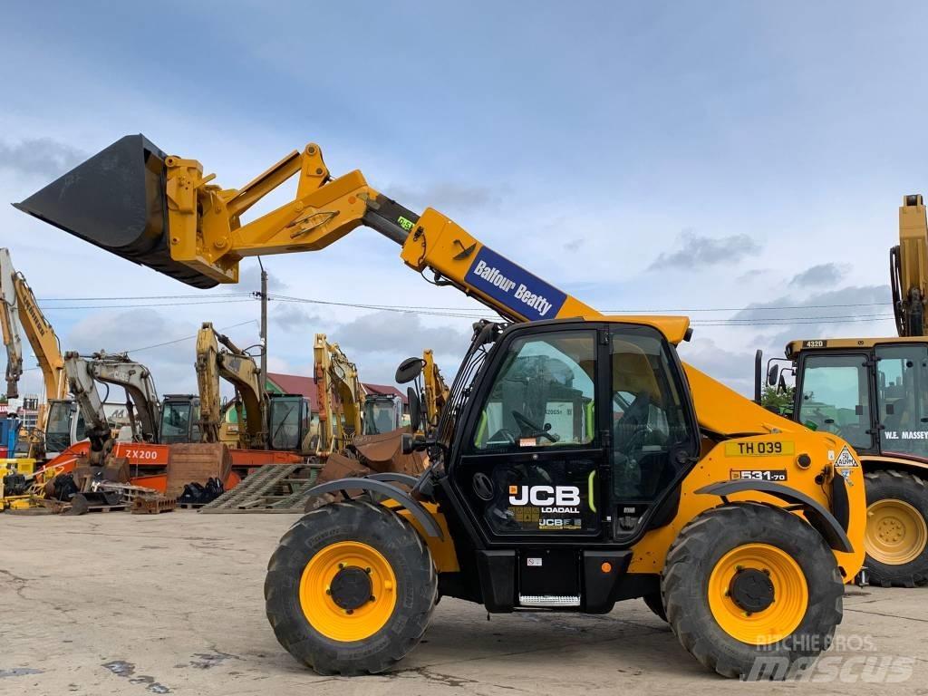 JCB 531-70 농업용 텔레 핸들러