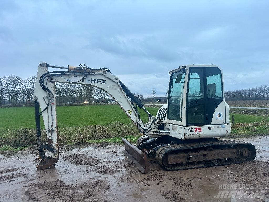 Terex TC 75 중형굴삭기 7톤-28톤
