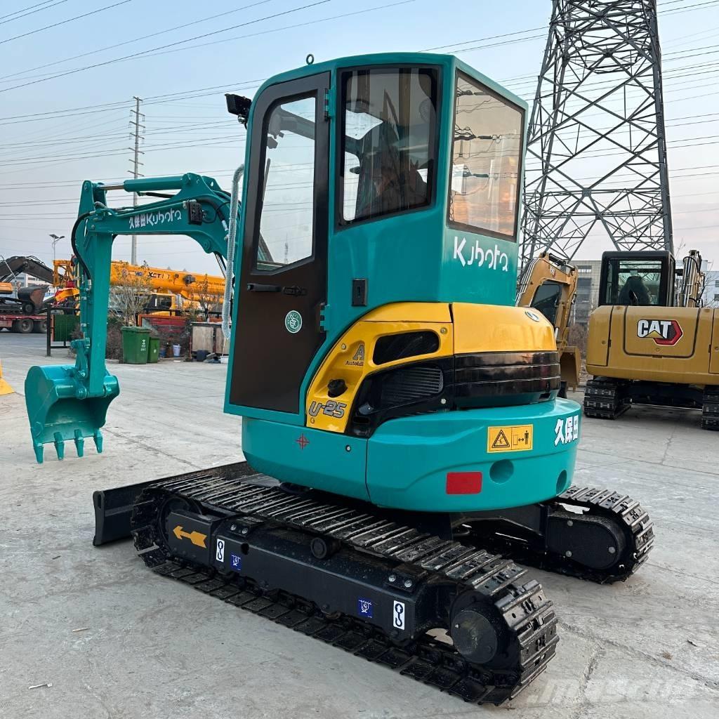 Kubota U 25 소형 굴삭기 7톤 미만