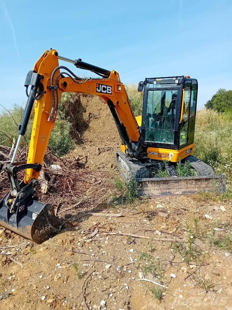 JCB 50 Z-2 소형 굴삭기 7톤 미만
