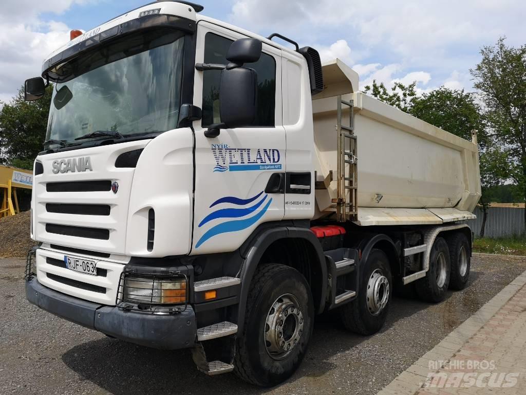 Scania G 480, 8x4 덤프 트럭
