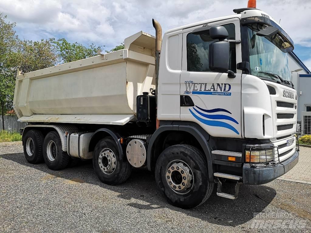 Scania G 480, 8x4 덤프 트럭