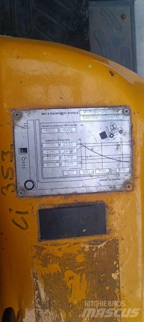 TCM FHG 25 T3 LPG 지게차