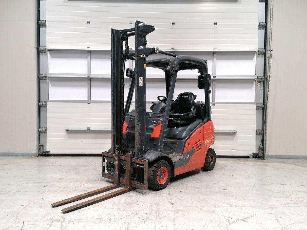 Linde H16D-01 디젤 지게차