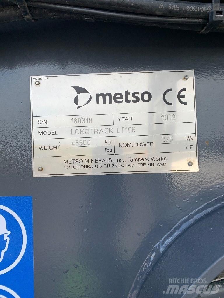 Metso LT 106 이동식 분쇄기