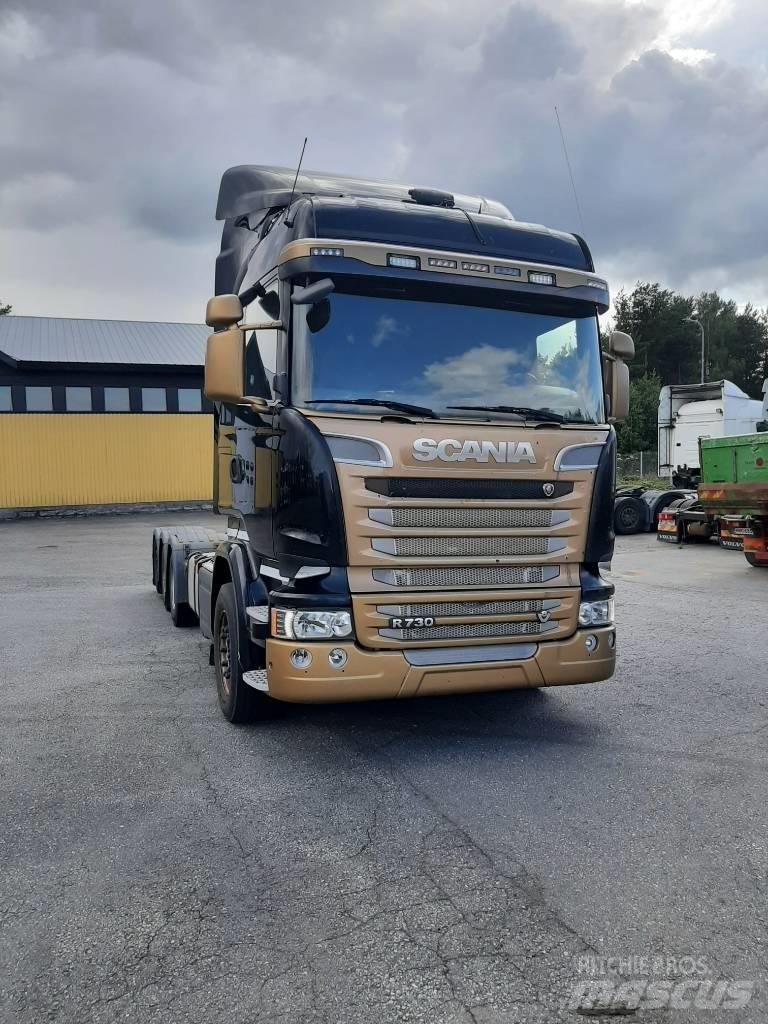 Scania R 730 새시 운전실 트럭