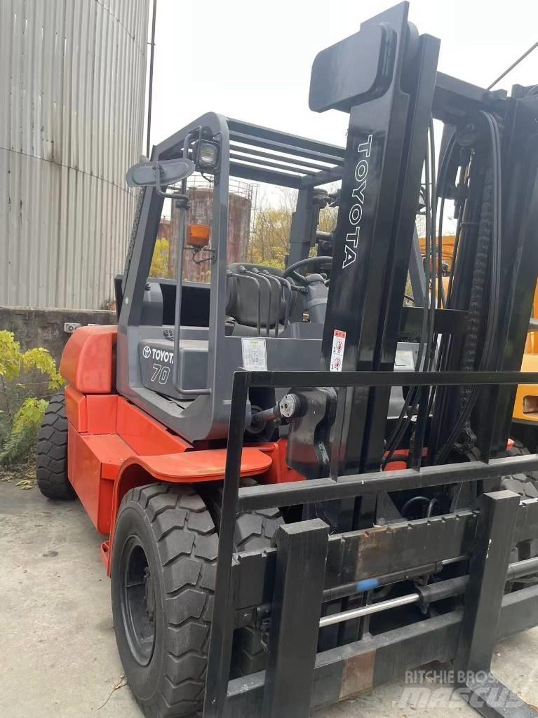 Toyota 7 Ton 디젤 지게차