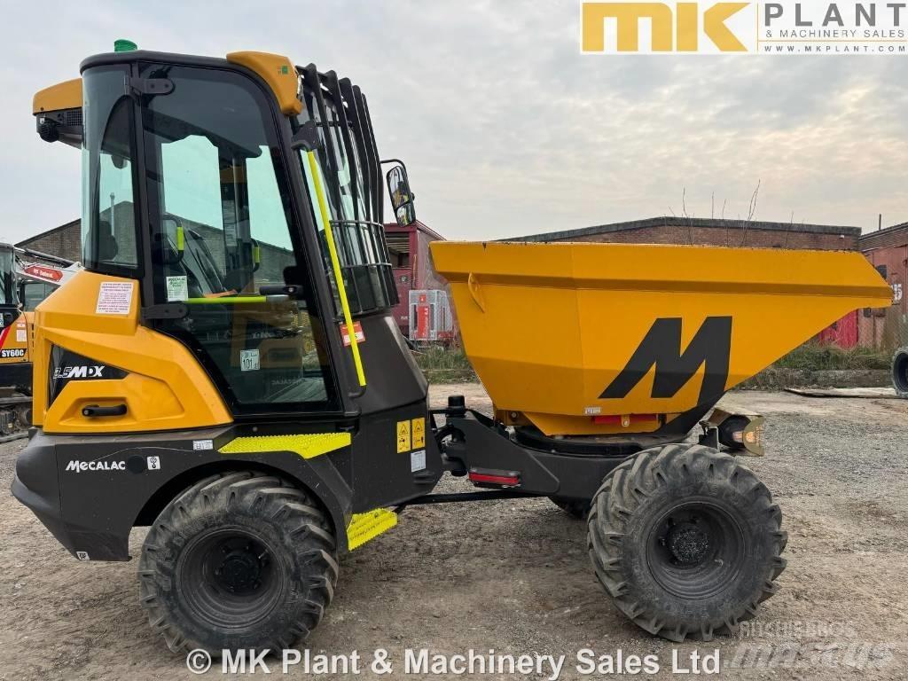 Mecalac 3.5 MDX 건설현장 덤프트럭