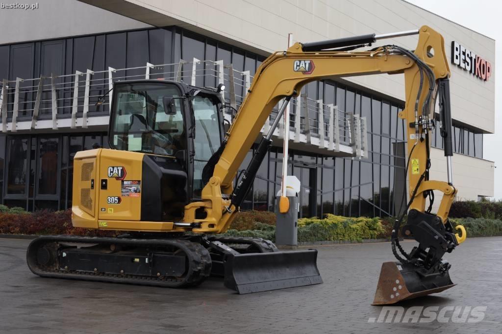 CAT 305 CR 소형 굴삭기 7톤 미만