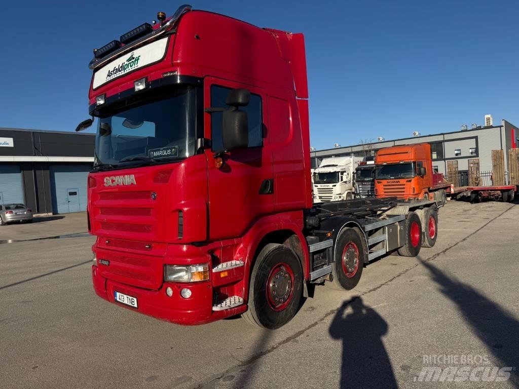 Scania R 480 케이블 리프트 탈착식 트럭