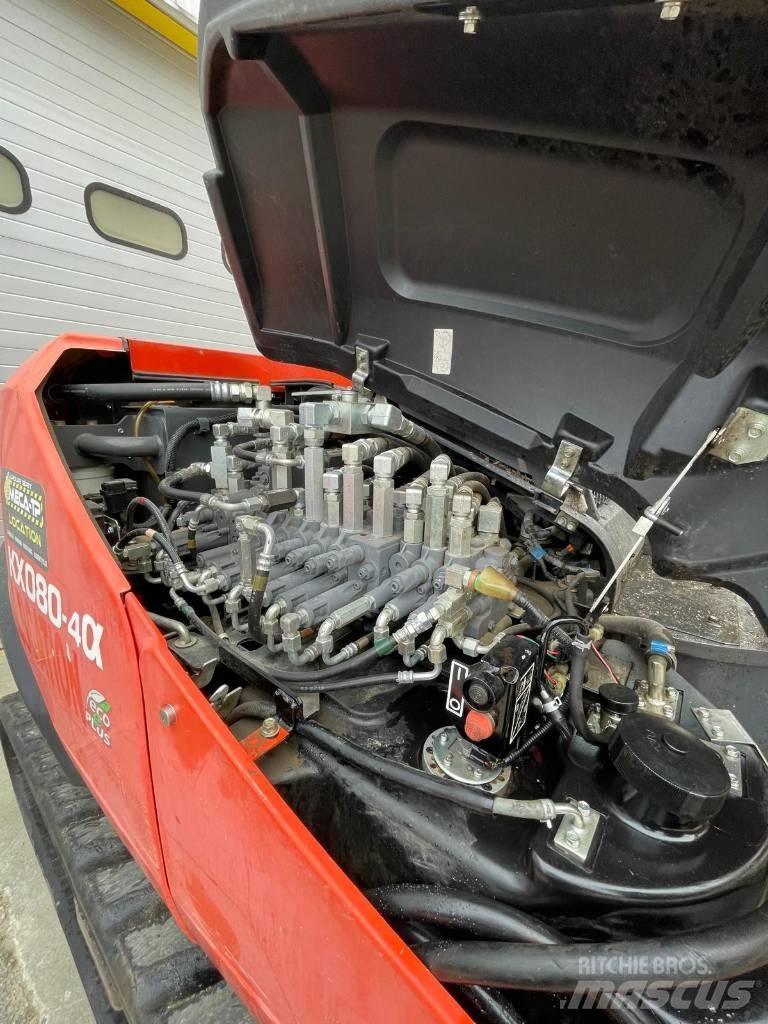 Kubota KX 080-4 중형굴삭기 7톤-28톤