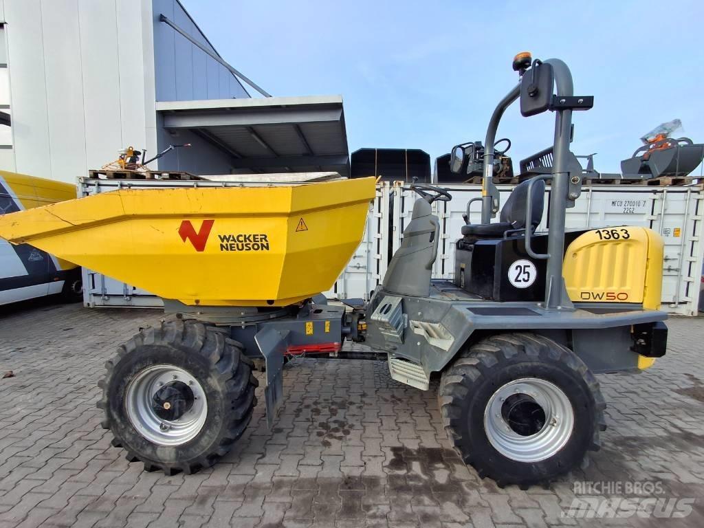 Wacker Neuson DW50 건설현장 덤프트럭