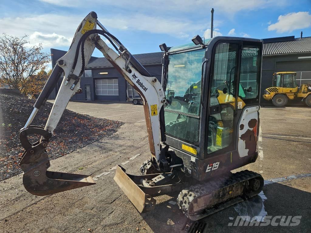 Bobcat E 19 소형 굴삭기 7톤 미만