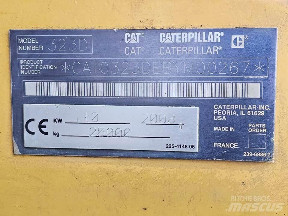 CAT 323 D L 대형 굴삭기 29톤 이상