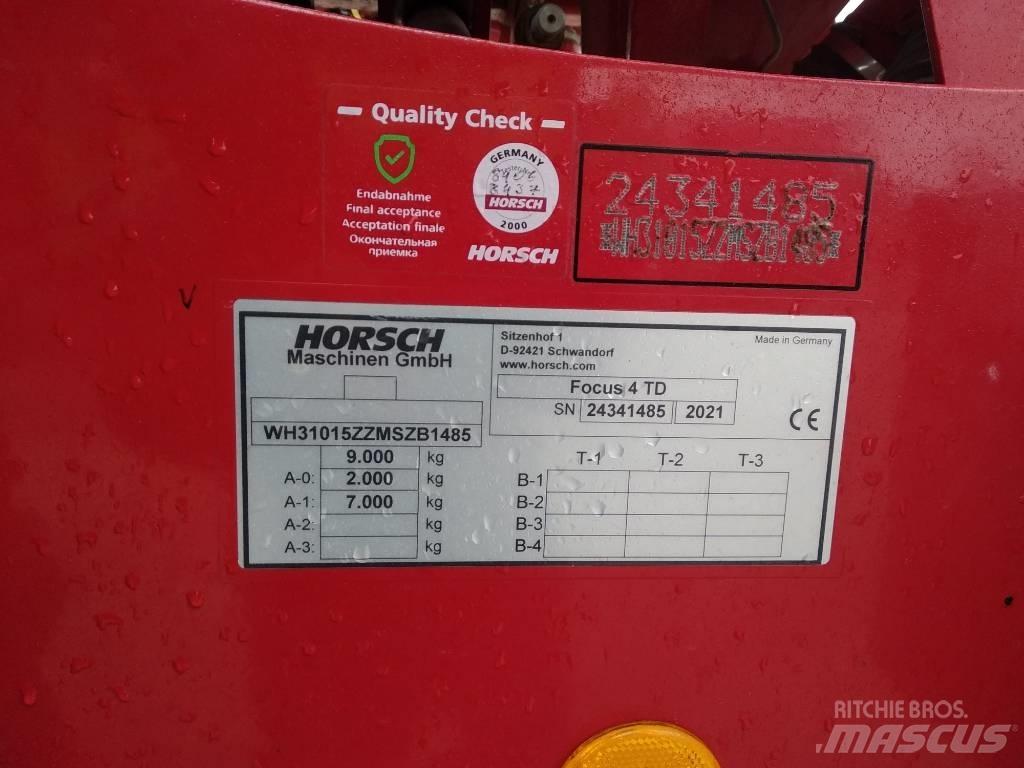 Horsch Focus 4 TD 드릴