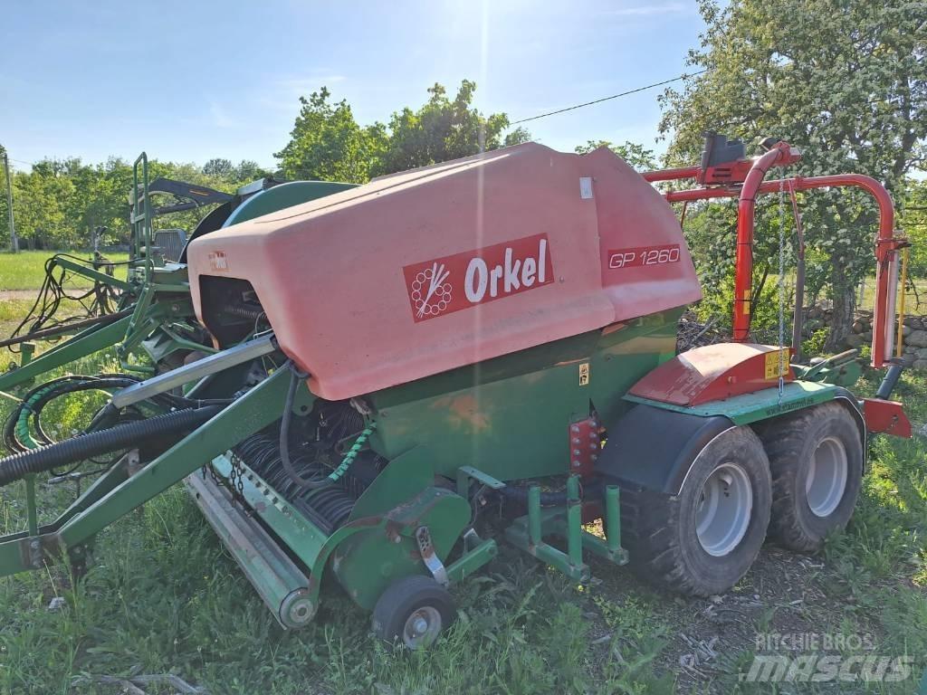 Orkel GP1260 원형 곤포기