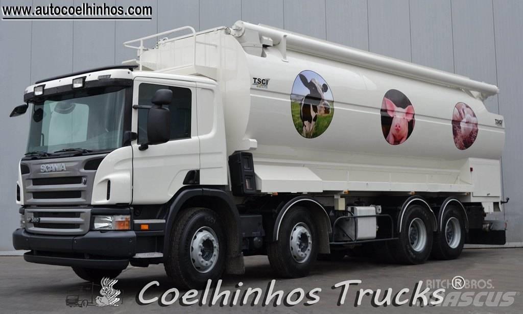 Scania P 380 탱커 트럭