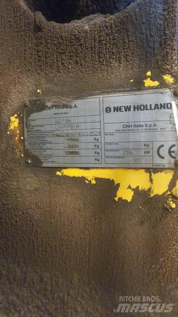 New Holland W 270 B  휠로우더