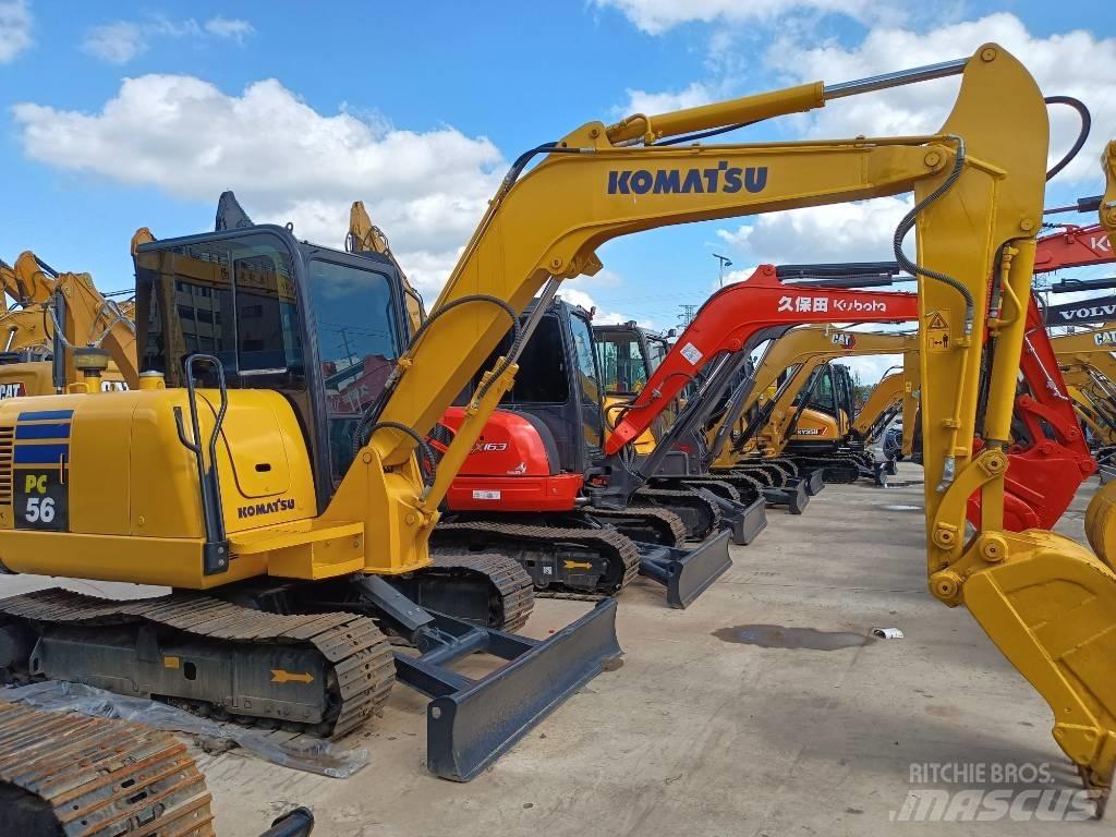 Komatsu PC 56 소형 굴삭기 7톤 미만