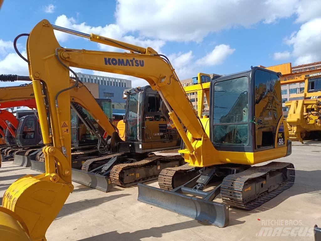 Komatsu PC 56 소형 굴삭기 7톤 미만
